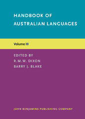 eBook, Handbook of Australian Languages, John Benjamins Publishing Company
