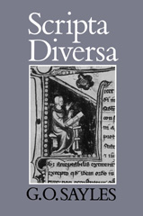 E-book, Scripta Diversa, Sayles, G. O., Bloomsbury Publishing