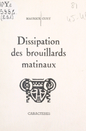E-book, Dissipation des brouillards matinaux, Caractères (réédition numérique FeniXX)