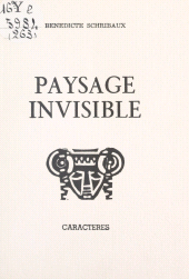 E-book, Paysage invisible, Caractères (réédition numérique FeniXX)