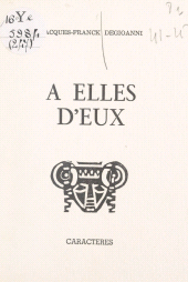 E-book, À elles d'eux, Caractères (réédition numérique FeniXX)