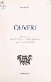 E-book, Ouvert, Caractères (réédition numérique FeniXX)