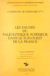 eBook, Les faunes du paléolithique supérieur dans le Sud-Ouest de la France, CNRS Éditions (réédition numérique FeniXX)