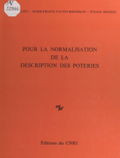 eBook, Pour la normalisation de la description des poteries, CNRS Éditions (réédition numérique FeniXX)