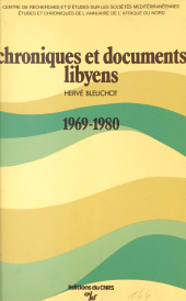 eBook, Chroniques et documents libyens, 1969-1980, CNRS Éditions (réédition numérique FeniXX)