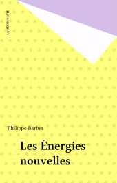 eBook, Les Énergies nouvelles, La Découverte (réédition numérique FeniXX)