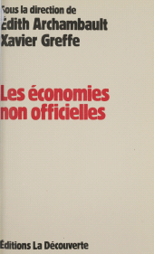 eBook, Les Économies non officielles, La Découverte (réédition numérique FeniXX)