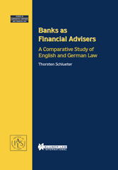 E-book, Banks as Financial Advisers, Schlueter, Thorsten, Wolters Kluwer