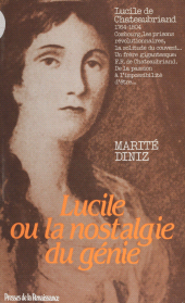 eBook, Lucile ou la Nostalgie du génie, Presses de la Renaissance (réédition numérique FeniXX)
