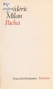 eBook, Pacha, Presses de la Renaissance (réédition numérique FeniXX)