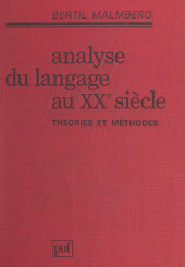 E-book, Analyse du langage au XXe siècle : Théories et méthodes, Presses universitaires de France (réédition numérique FeniXX)