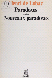 E-book, Paradoxes : suivi de Nouveaux paradoxes, Seuil (réédition numérique FeniXX)