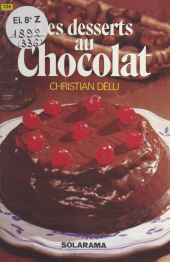 E-book, Les desserts au chocolat, Solar (réédition numérique FeniXX)