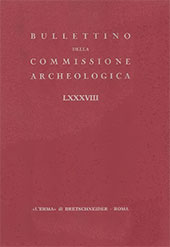 Fascicolo, Bullettino della commissione archeologica comunale di Roma : LXXXVIII, 1982/1983, "L'Erma" di Bretschneider
