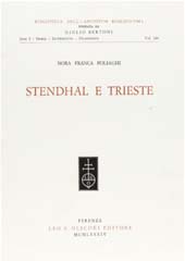 E-book, Stendhal e Trieste, Poliaghi, Nora Franca, L.S. Olschki