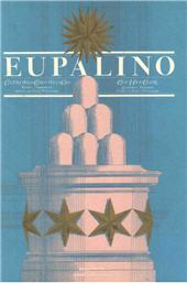 Fascicule, Eupalino : cultura della città e della casa : 1, 1983/1984, "L'Erma" di Bretschneider