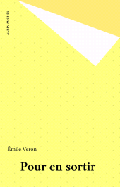 E-book, Pour en sortir, Albin Michel (réédition numérique FeniXX)