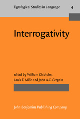 E-book, Interrogativity, John Benjamins Publishing Company