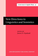 E-book, New Directions in Linguistics and Semiotics, John Benjamins Publishing Company