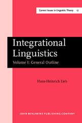 E-book, Integrational Linguistics, Lieb, Hans-Heinrich, John Benjamins Publishing Company
