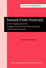 E-book, Toward Proto-Nostratic, Bomhard, Allan R., John Benjamins Publishing Company