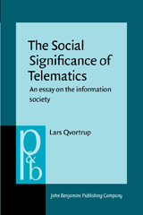 E-book, The Social Significance of Telematics, John Benjamins Publishing Company
