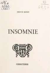 E-book, Insomnie, Caractères (réédition numérique FeniXX)