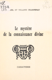 E-book, Le mystère de la connaissance divine, Caractères (réédition numérique FeniXX)