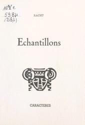 E-book, Échantillons, Caractères (réédition numérique FeniXX)