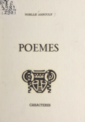 E-book, Poèmes, Caractères (réédition numérique FeniXX)