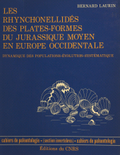 E-book, Les rhynchonellidés des plates-formes du Jurassique moyen en Europe occidentale, CNRS Éditions (réédition numérique FeniXX)