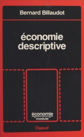 E-book, Économie descriptive : État de l'économie, Dunod (réédition numérique FeniXX)