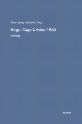 E-book, Hegel-Tage Urbino 1965 : Vorträge, Felix Meiner Verlag