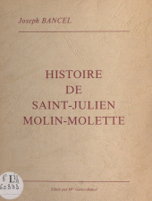 E-book, Histoire de Saint-Julien-Molin-Molette, FeniXX