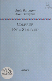 E-book, Courrier Paris-Stanford, Julliard (réédition numérique FeniXX)