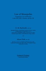 E-book, Law of Monopolies, Raybould, D. M., Wolters Kluwer