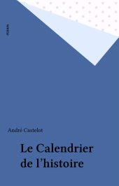 E-book, Le Calendrier de l'histoire, Perrin (réédition numérique FeniXX)