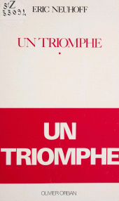 eBook, Un triomphe, Plon (réédition numérique FeniXX)