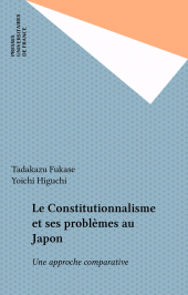 E-book, Le Constitutionnalisme et ses problèmes au Japon : Une approche comparative, Presses universitaires de France (réédition numérique FeniXX)