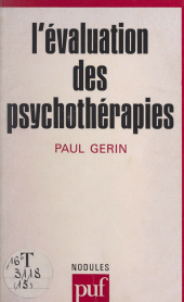eBook, L'évaluation des psychothérapies, Presses universitaires de France (réédition numérique FeniXX)