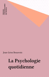 E-book, La Psychologie quotidienne, Presses universitaires de France (réédition numérique FeniXX)