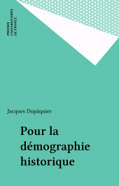 E-book, Pour la démographie historique, Presses universitaires de France (réédition numérique FeniXX)
