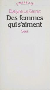 E-book, Des femmes qui s'aiment, Seuil (réédition numérique FeniXX)