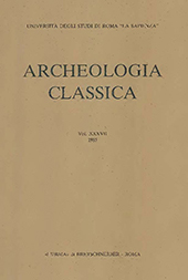 Artículo, Materiali da una tomba protostorica di Tivoli : considerazioni sull'orientalizzante recente in area tiburtina, "L'Erma" di Bretschneider