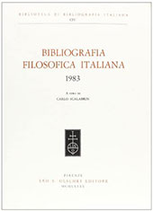 E-book, Bibliografia filosofica italiana : 1983, Leo S. Olschki editore