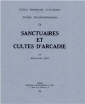 E-book, Sanctuaires et cultes d'Arcadie, Jost, Madeleine, École française d'Athènes