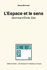 E-book, L' Espace et le sens, John Benjamins Publishing Company