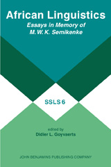 E-book, African Linguistics, John Benjamins Publishing Company
