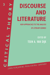 eBook, Discourse and Literature, John Benjamins Publishing Company