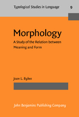 eBook, Morphology, John Benjamins Publishing Company